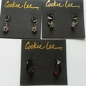 Cookie Lee Austrian crystal earrings